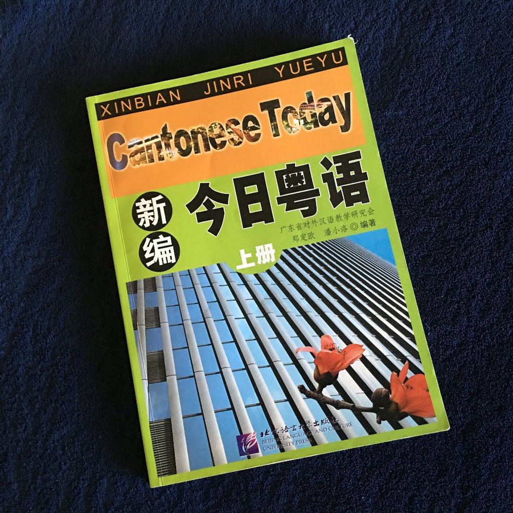 Cantonese language learning book